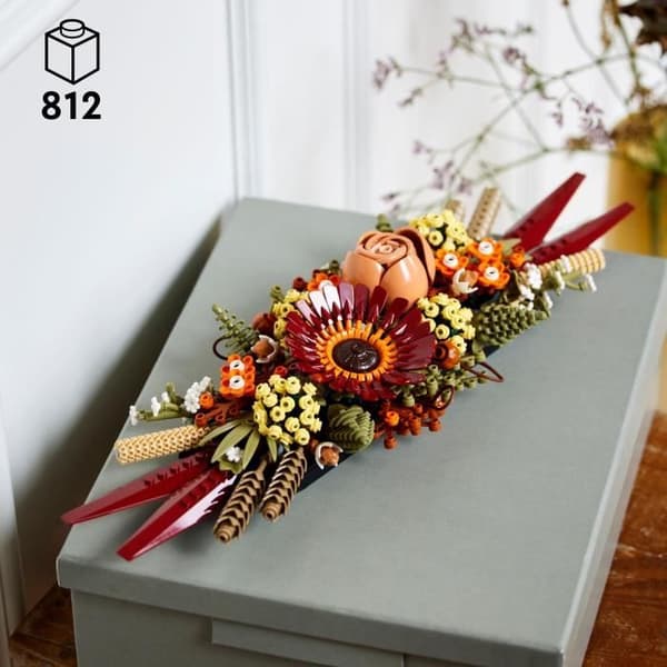 LEGO® ICONS mittpunkt för torkade blommor (10314)