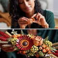 Miniatyrbild 6 av 6: LEGO® ICONS mittpunkt för torkade blommor (10314)