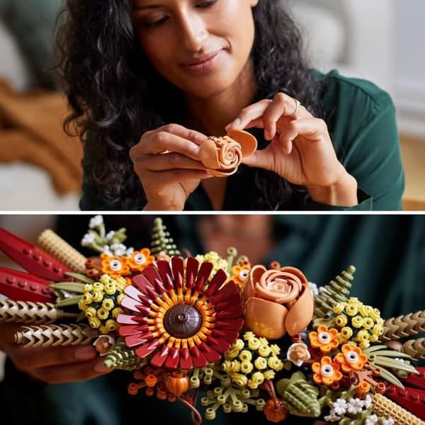 LEGO® ICONS mittpunkt för torkade blommor (10314)