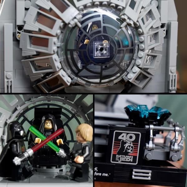 LEGO® Star Wars 75352 Emperor's Throne Room Diorama, modellsats med ljussvärd