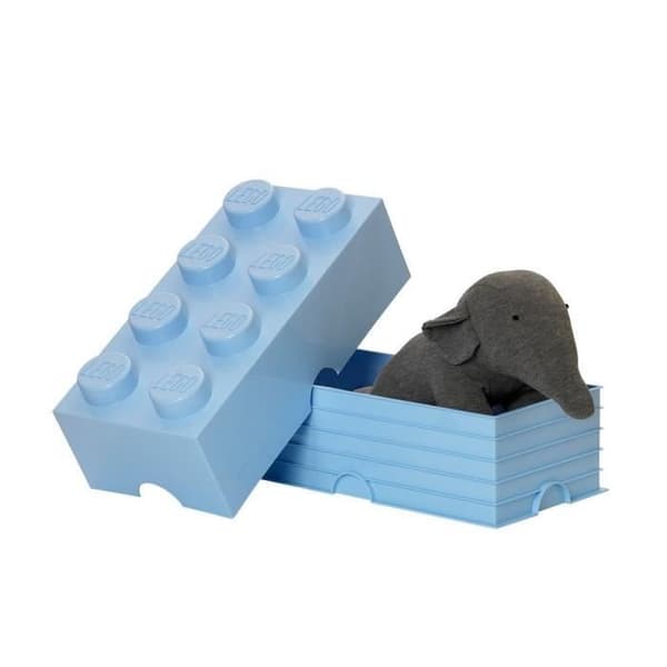 Förvaringskloss - LEGO - 40041736 - Stapelbar - Ljusblå