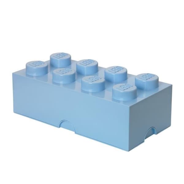 Förvaringskloss - LEGO - 40041736 - Stapelbar - Ljusblå