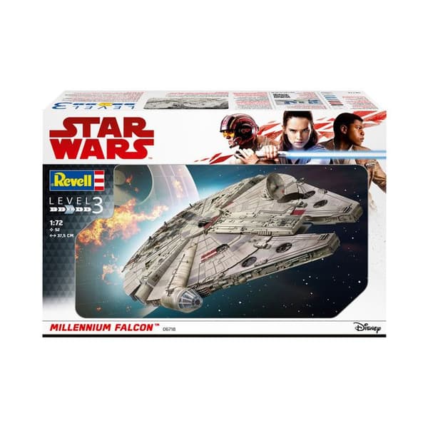 Plastmodell - REVELL - SW Millenium Falcon - 52 delar - Star Wars