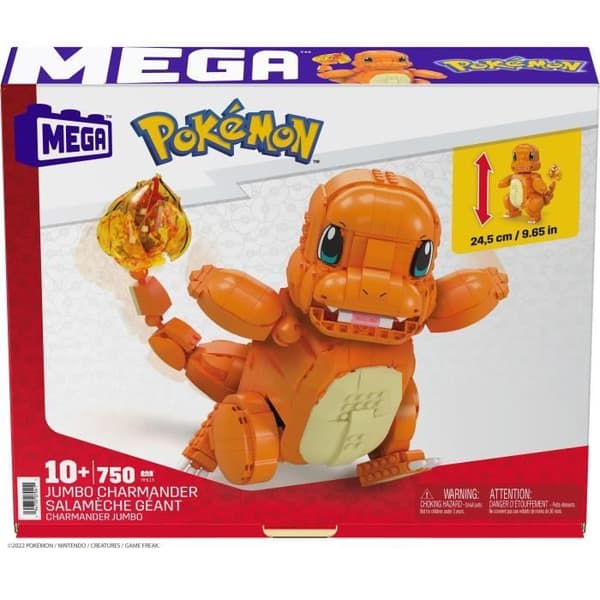 MEGA-Giant Charmander Pokémon byggset med 750 delar HHL13