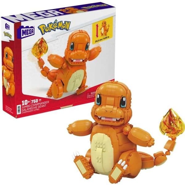 MEGA-Giant Charmander Pokémon byggset med 750 delar HHL13