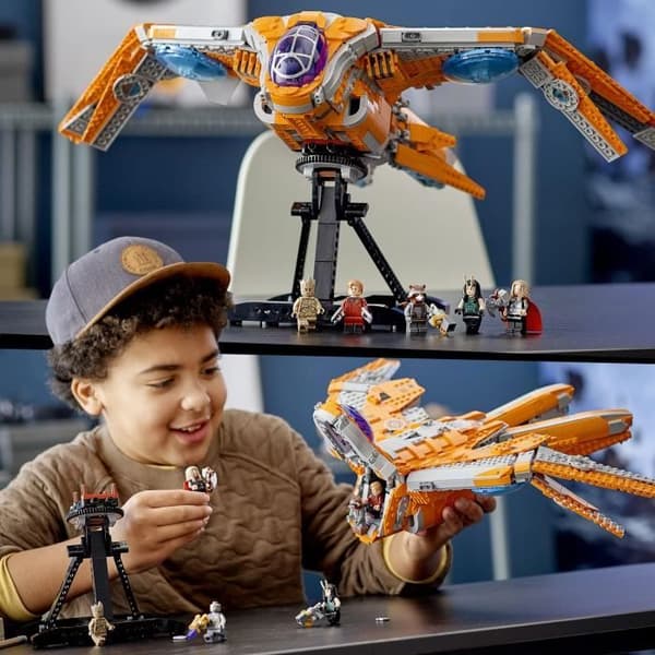 LEGO® Marvel 76193 Väktarnas skepp, Rymdskeppsleksak, Stor minifigur, Thor, Avengers Toy, LEGO Super Heroes