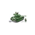 Miniatyrbild 4 av 6: Byggleksaker - Vietnam War Tank M41A3 Walker Bulldog - 625 delar - 2 Cobi figurer