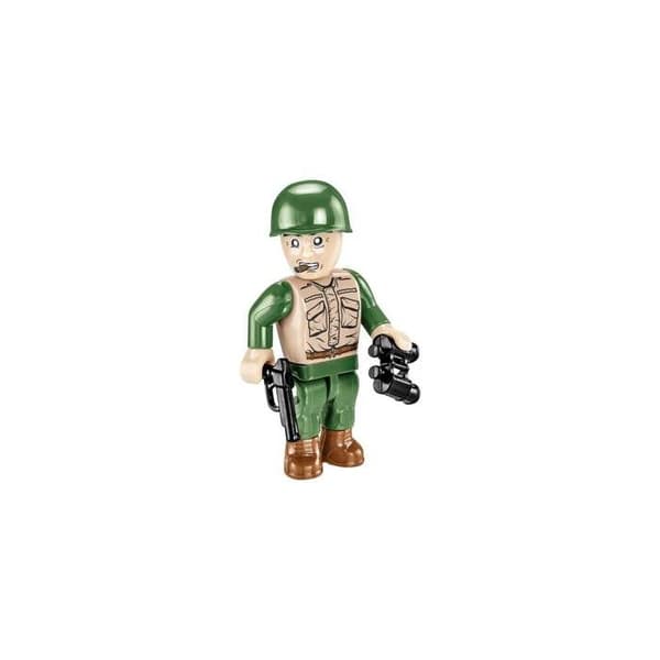 Byggleksaker - Vietnam War Tank M41A3 Walker Bulldog - 625 delar - 2 Cobi figurer