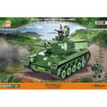 Miniatyrbild 1 av 6: Byggleksaker - Vietnam War Tank M41A3 Walker Bulldog - 625 delar - 2 Cobi figurer
