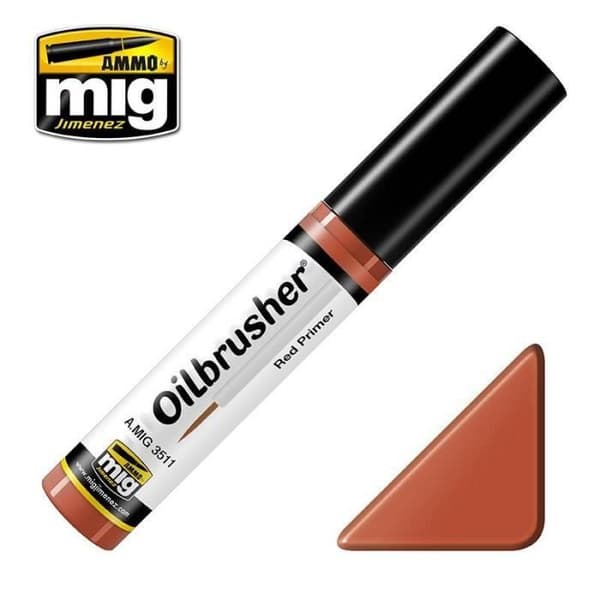 Peinturer Oilbrusher Röd Grundfärg - AMMO av mig Jimenez