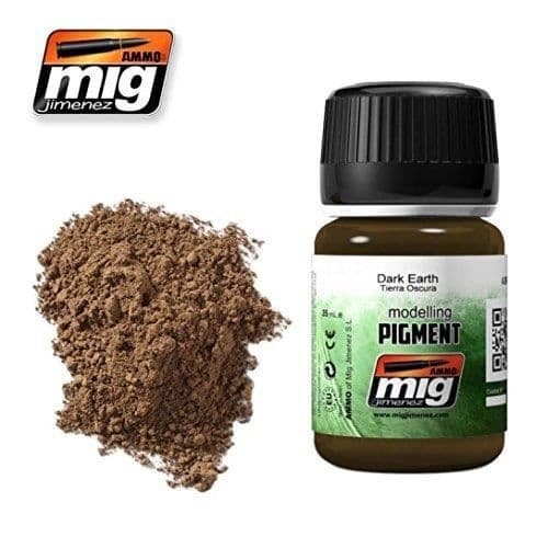 AMMO PIGMENTS MIG-3007 (35 ML) DARK EARTH, MULTICOLOR AMMO AV MIG J