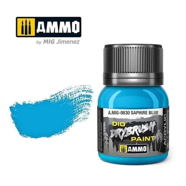 AMMO A.MIG-0630 TORKBORST SAPPHIRE BLÅ AMMO BY MIG JIMENEZ