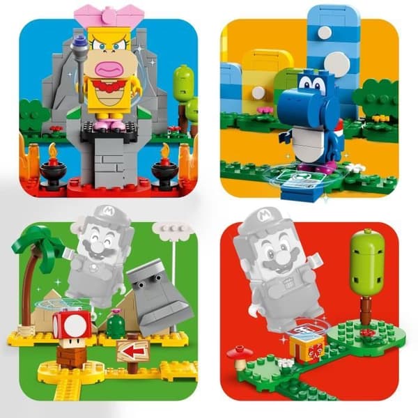 LEGO® Super Mario 71418 Den kreativa verktygslådan, leksak för barn i åldrarna 6, med minifigurer