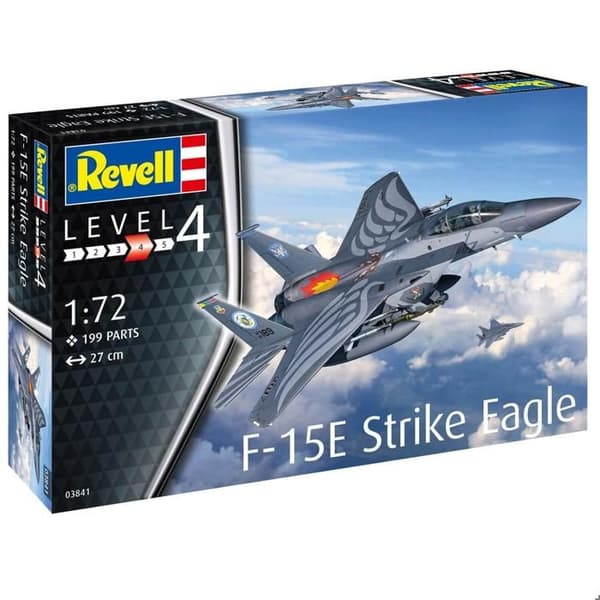 F-15E Strike Eagle Flygplansmodell - REVELL - 1/72 - Plast