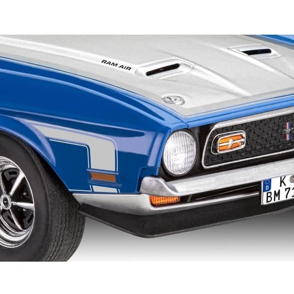 Modellbil - Revell - 71 Mustang Boss 351 - Vit - Vuxen - 15 år gammal