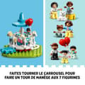 Miniatyrbild 4 av 4: Lego - 10956SIOC - 10956 Duplo Town Nöjesparken Barnleksak 2+ år med tåg, karusell och pariserhjul