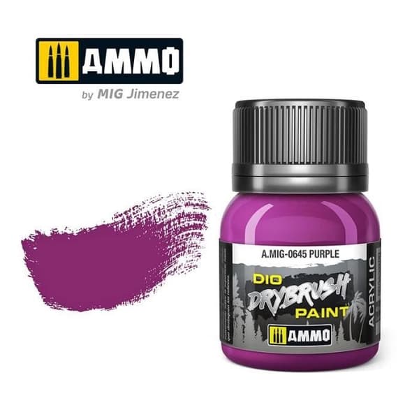 MIG JIMENEZ DRYBRUSH PURPLE AMMO BY MIG JIMENEZ A.MIG-0645