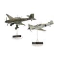 Miniatyrbild 1 av 4: Maquettes Flygplan Micro Wings: Messerschmitt Bf109E och Junkers Ju87B 1:144