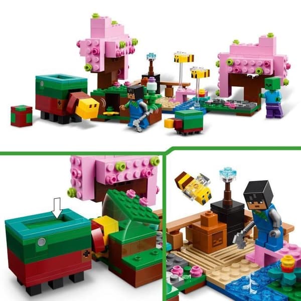 LEGO® Minecraft® 21260 Cherry Blossom Garden - Minifigurer för videospel