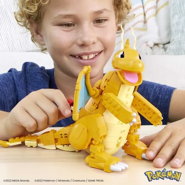 MEGA Pokémon - Dragonite - Byggleksak - från 7 år och uppåt HKT25
