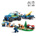 Miniatyrbild 4 av 6: LEGO® City Police 60369 Polishundträningsleksaksbil med släp