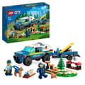 Miniatyrbild 1 av 6: LEGO® City Police 60369 Polishundträningsleksaksbil med släp