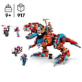 Miniatyrbild 1 av 5: LEGO® DREAMZzz 71484 Coopers C-Rex dinosaurierobot - T. rex eller Pterodactyl minifigur