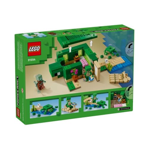 LEGO Minecraft 21254 - The Turtle Beach House - byggsats