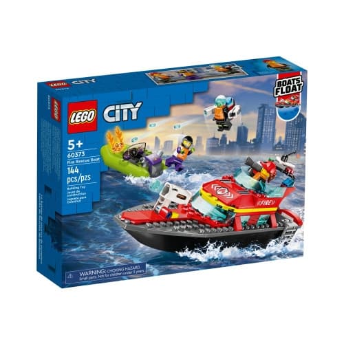 LEGO City 60373 - Fire Rescue Boat - byggsats