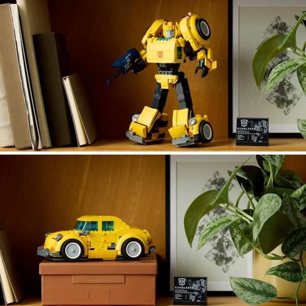 LEGO® Icons 10338 Transformers Bumblebee - Vuxen robotfigur - Fordon