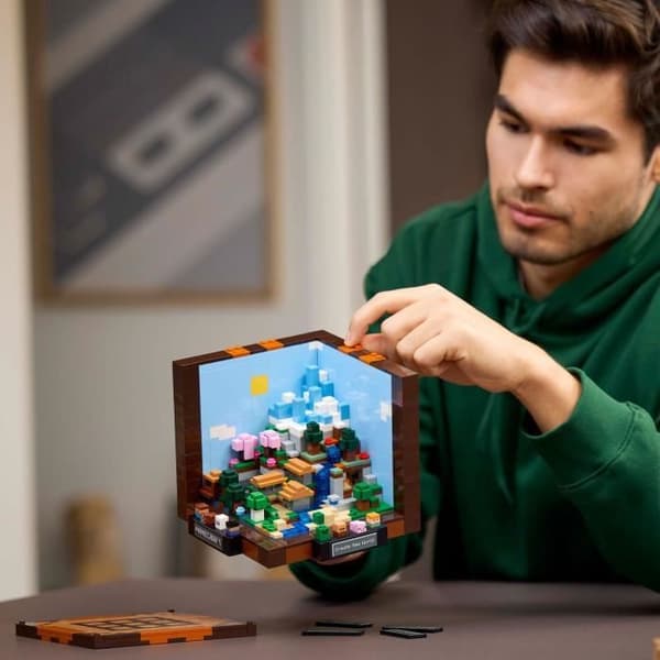 LEGO Minecraft 21265 Työpöytä - Rakennus- ja tutkimussetti - Lahja aikuisille