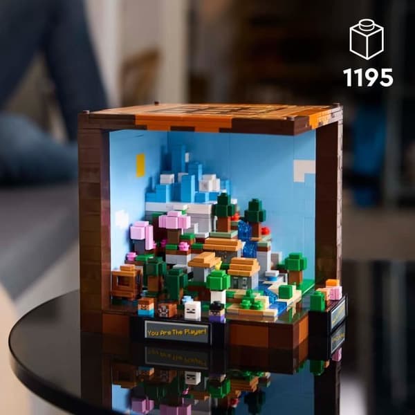LEGO Minecraft 21265 Työpöytä - Rakennus- ja tutkimussetti - Lahja aikuisille