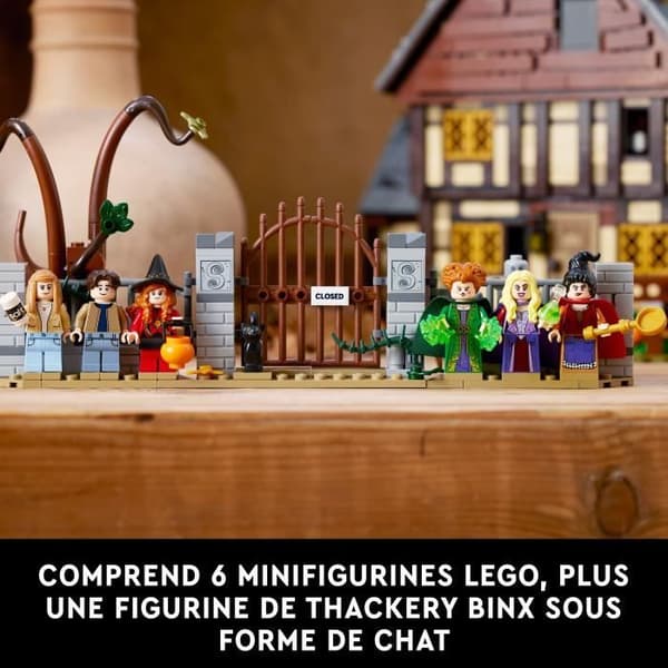 LEGO Ideas Disneys Hocus Pocus: Sanderson-søstrenes palæ 21341 - Byggesæt - En Halloween-gave til voksne