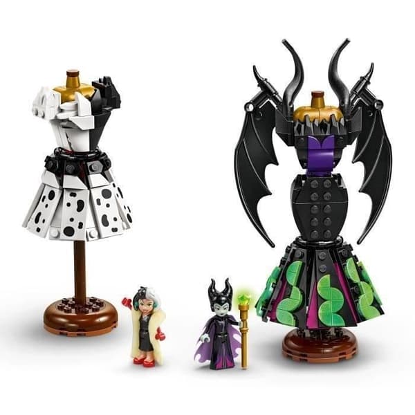 LEGO Game Disney Villains 43262 Maleficent och Cruella de Vil Klänningar - Spel för flickor från 9 år