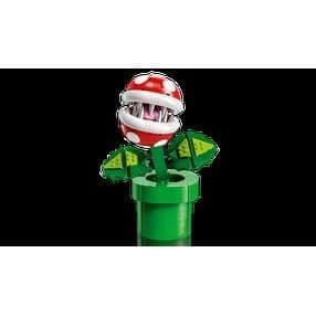 LEGO Super Mario 71426 Piraijakasvi, nivelletty hahmo putkella ja 2 osalla, malli aikuisille, lahjaidea