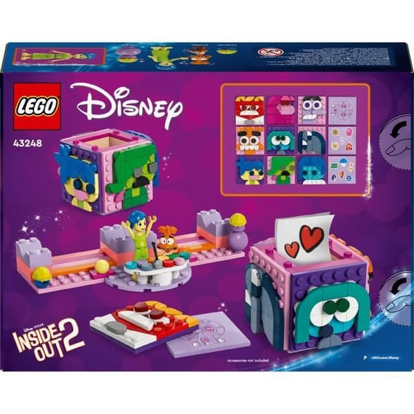 LEGO Disney 43248 Vice-Versa 2 Känslokuber av Pixar - Glädje och Rädsla Set
