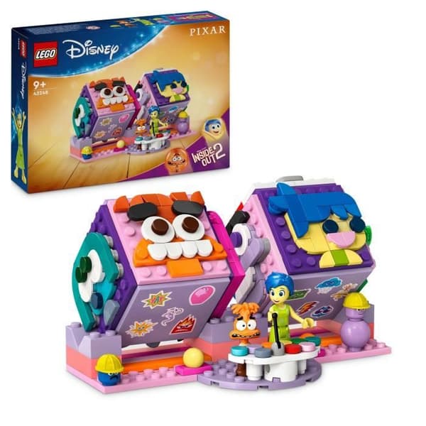 LEGO Disney 43248 Vice-Versa 2 Känslokuber av Pixar - Glädje och Rädsla Set