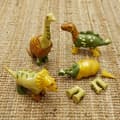 Pikkukuva 2 / 6: Magneettilelu - KLEIN - 4 isoa hauskaa palapelidinosaurusta, 1+ - Stimuloi luovuutta ja kädentaitoja!