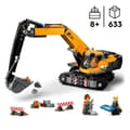 Pikkukuva 2 / 6: LEGO City 60420 Keltainen rakennuskaivinkone, lelu 8-vuotiaille ja sitä vanhemmille lapsille