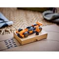 Miniatyrbillede 5 af 6: LEGO City 60442 McLaren racerbil med F1-kører - legetøj til drenge fra 6 år