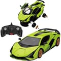 Miniatyrbillede 3 af 4: Fjernstyret bil - TURBO CHALLENGE - Lamborghini Sian - 1/18 - Grøn - 85 dele at samle