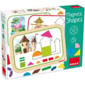 Miniatyrbild 1 av 5: Pedagogiskt spel - GOULA - Magnetisk formlåda - 12 aktiviteter med 24 träbitar