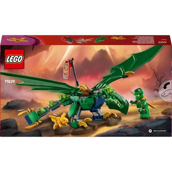 LEGO NINJAGO 71829 Den gröna draken i Lloyds skog - Byggspel för 6-åringar