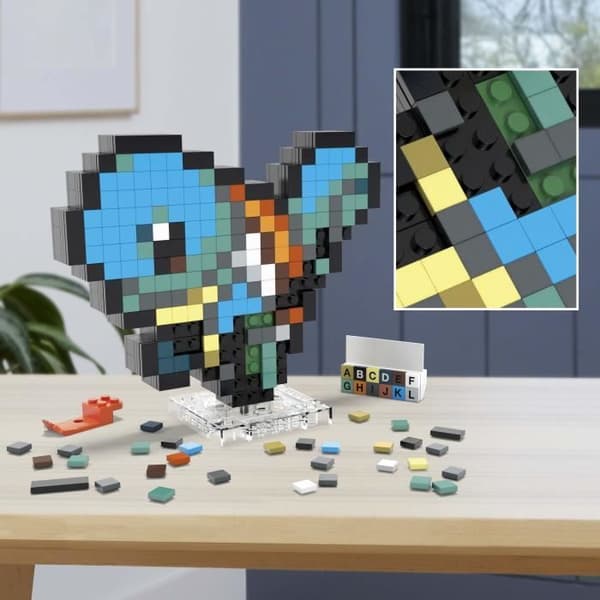 MEGA-Pokémon-Squirtle-367-delt Retro Byggesæt - MEGA Pokémon - HTH77