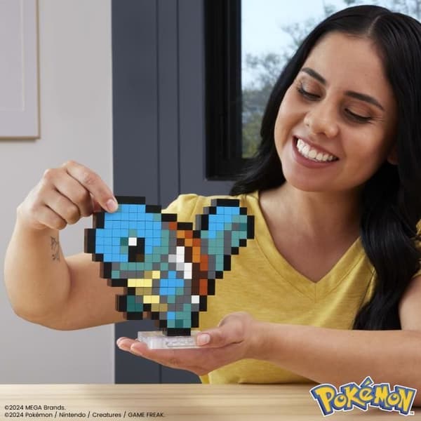 MEGA-Pokémon-Squirtle-367-delt Retro Byggesæt - MEGA Pokémon - HTH77