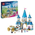 Miniatyrbillede 1 af 5: LEGO | Disney Princess 43275 Askepots slot og karet - Rollespil 6 år