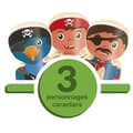 Miniatyrbild 2 av 3: ABRICK Piratskepp