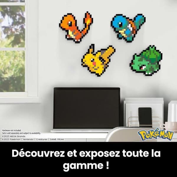 MEGA Pokémon Charmander 349 delar Retro byggsats - MEGA Pokémon - HTH76