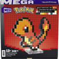 Miniatyrbild 2 av 6: MEGA Pokémon Charmander 349 delar Retro byggsats - MEGA Pokémon - HTH76