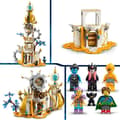 Miniatyrbillede 4 af 6: LEGO 71477 DREAMZzz Sandmans tårnslot legetøj med edderkop og fugl, med heksefigurer